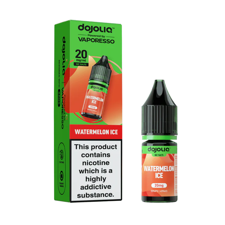 Watermelon Ice Nic Salt E-Liquid by Vaporesso Dojo Liq 10ml