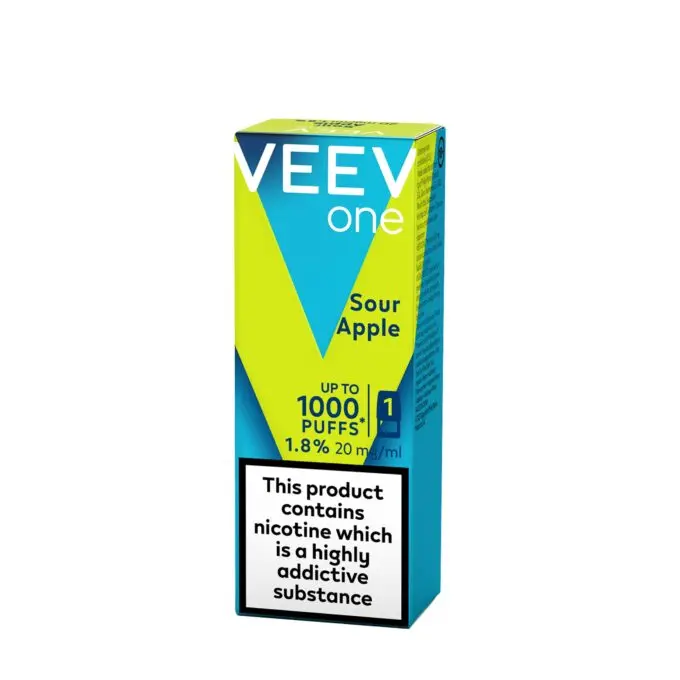 Sour Apple VEEV ONE Prefilled Pods