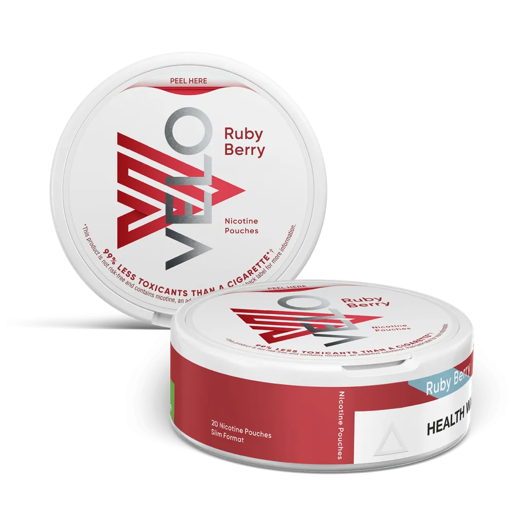  Ruby Berry Nicotine Pouch Slim/Mini by Velo 