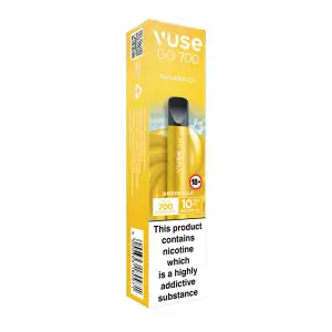 Vuse Go 700 Disposable Vape - Banana Ice | 20mg