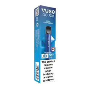 Vuse Go 700 Disposable Vape - Blue Raspberry | 10mg