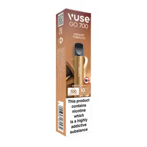 Vuse Go 700 Disposable Vape - Creamy Tobacco | 20mg