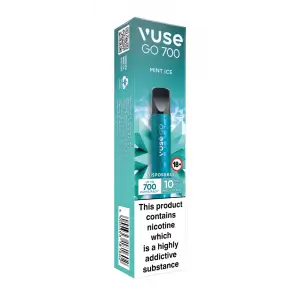 Vuse Go 700 Disposable Vape - Mint Ice | 10mg