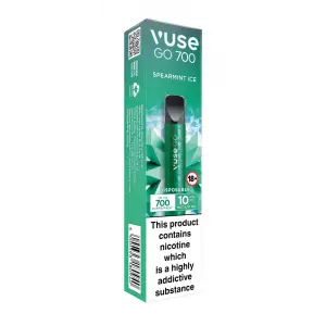 Vuse Go 700 Disposable Vape - Spearmint | 10mg