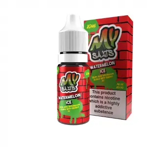 Watermelon Ice Nic Salt E-Liquid by My E Liquids 10ml