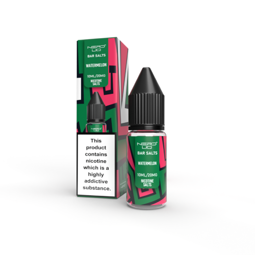 Nerd Liq Nic Salt - Watermelon - 10ml | 20mg