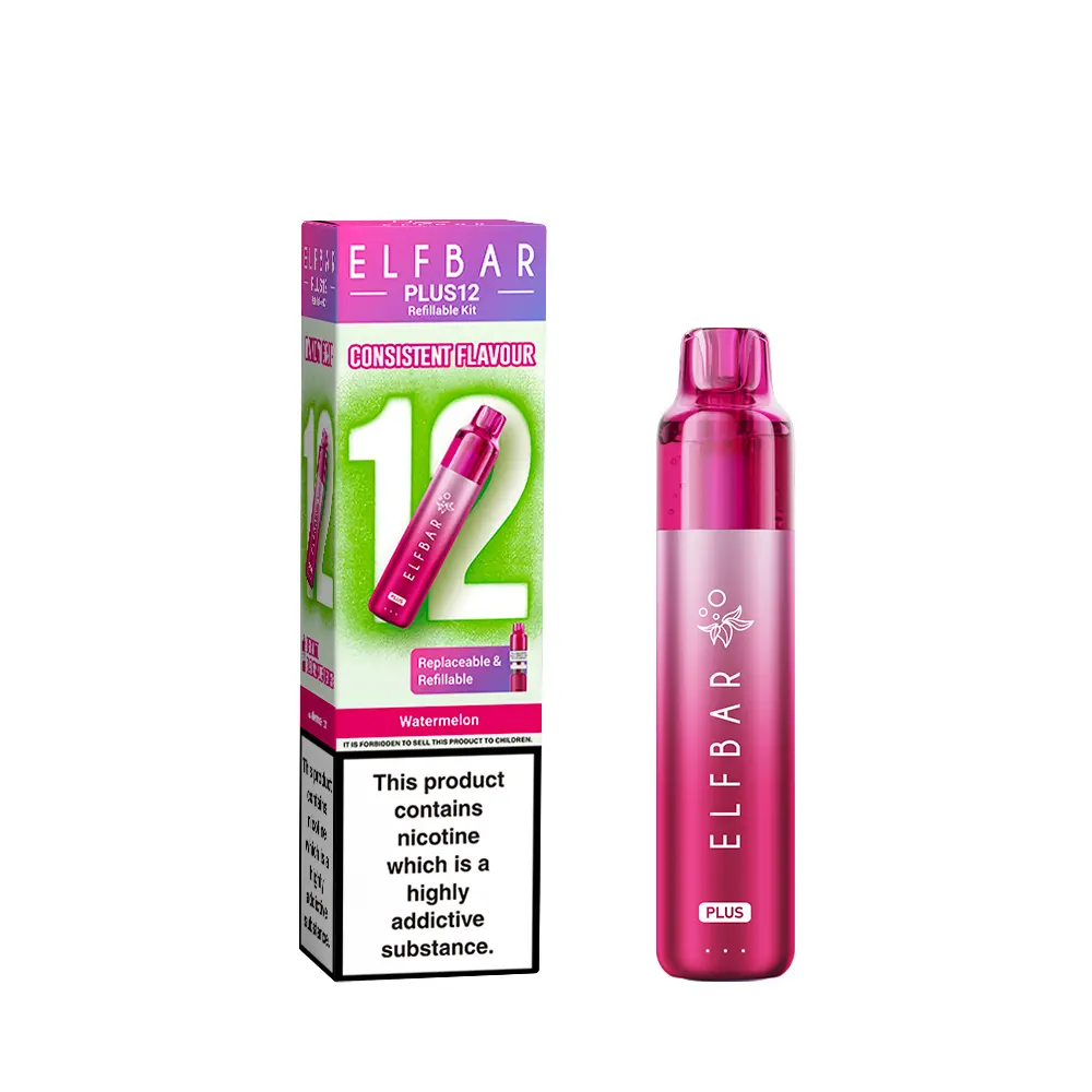 Elf Bar Plus 12 Prefilled Pod Kit - Watermelon