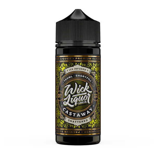 Wick Liquor E Liquid - Castaway Shattered - 100ml