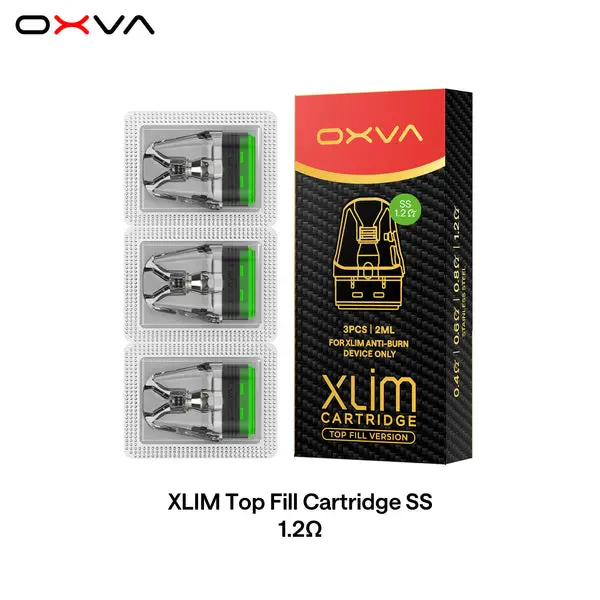 OXVA Xlim V3 Replacement Pods Cartridge - SS - 1.2 ohm