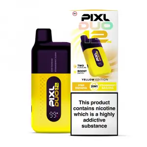 Yellow Edition PIXL Duo 6K Disposable Vape Kit