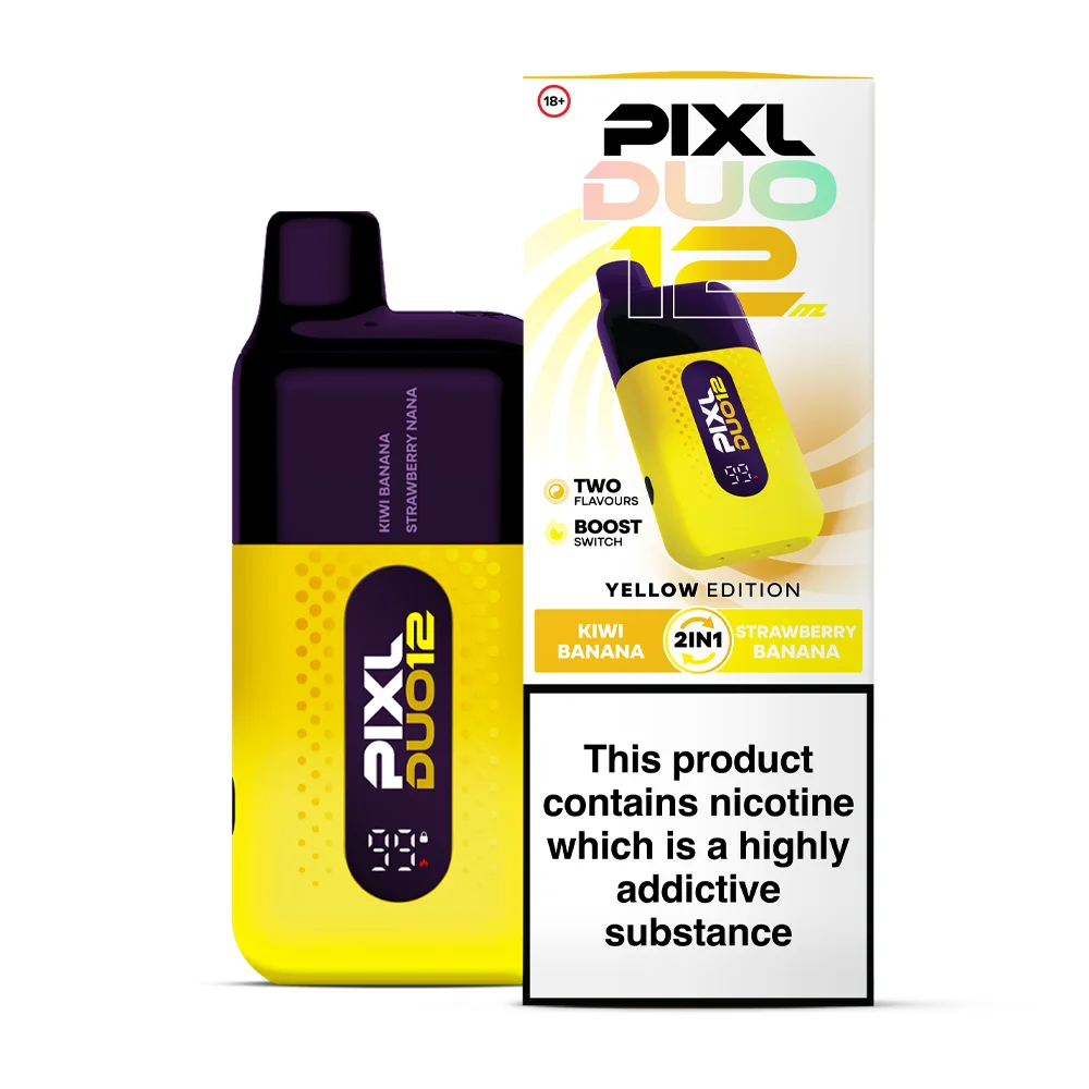  Yellow Edition PIXL Duo 6K Disposable Vape Kit 