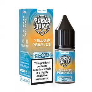 Yellow Pear Nic Salt E-liquid by Pukka Juice 10ml