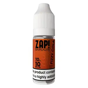 Fizzy Cola Nic Salt E-Liquid by Zap Bar Salts 10ml