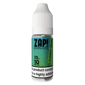 Gummy Bear Nic Salt E-Liquid by Zap Bar Salts 10ml
