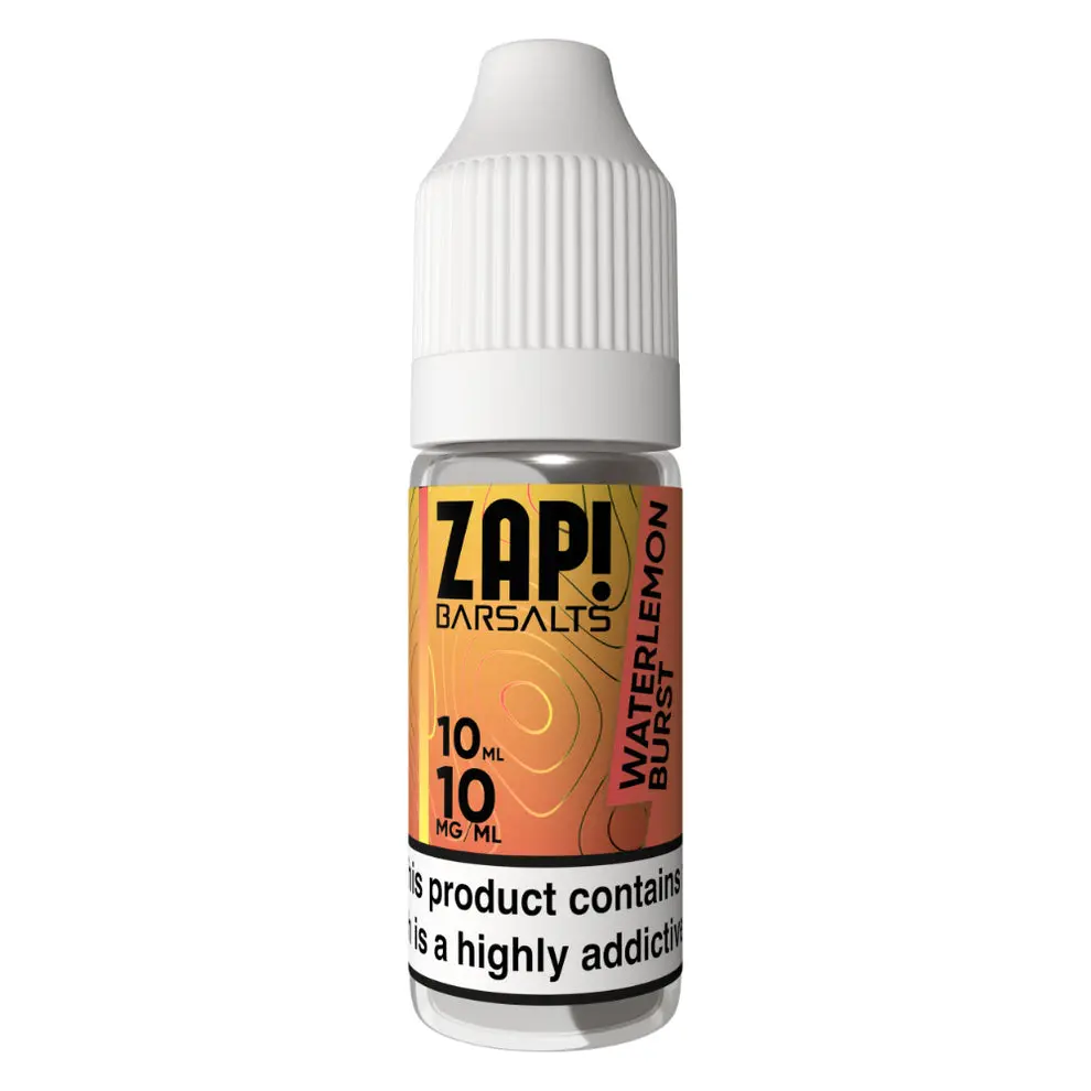 Watermelon Burst Nic Salt E-Liquid by Zap Bar Salts 10ml