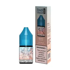 Mango On Ice Nic Salt E-Liquid R and M Tornado Salts By Fumot 10ml