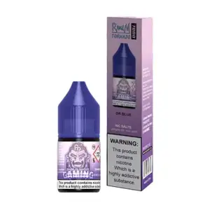 Dr Blue Nic Salt E-Liquid R and M Tornado Salts By Fumot 10ml