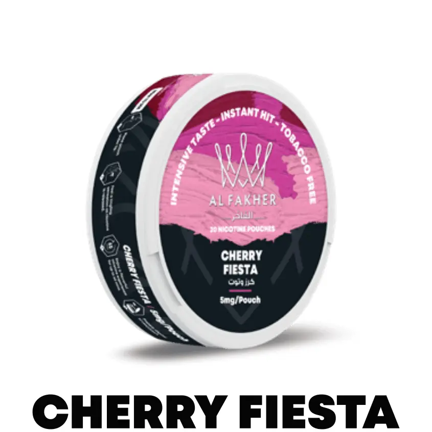 Cherry Fiesta Nicotine Pouches by Al Fakher 20mg