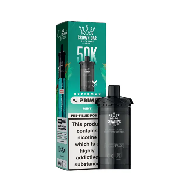 Mint Al Fakher Hypermax Prime 50K Prefilled Pod