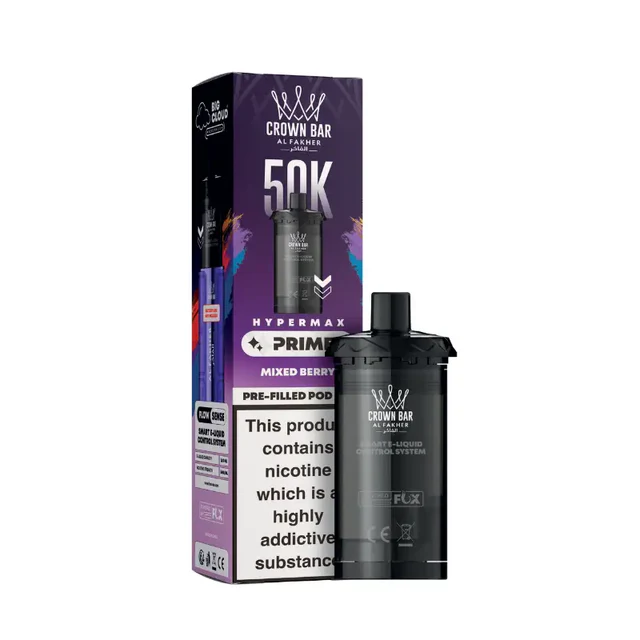 Mixed Berry Al Fakher Hypermax Prime 50K Prefilled Pod
