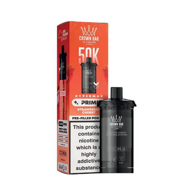 Strawberry Cherry Al Fakher Hypermax Prime 50K Prefilled Pod