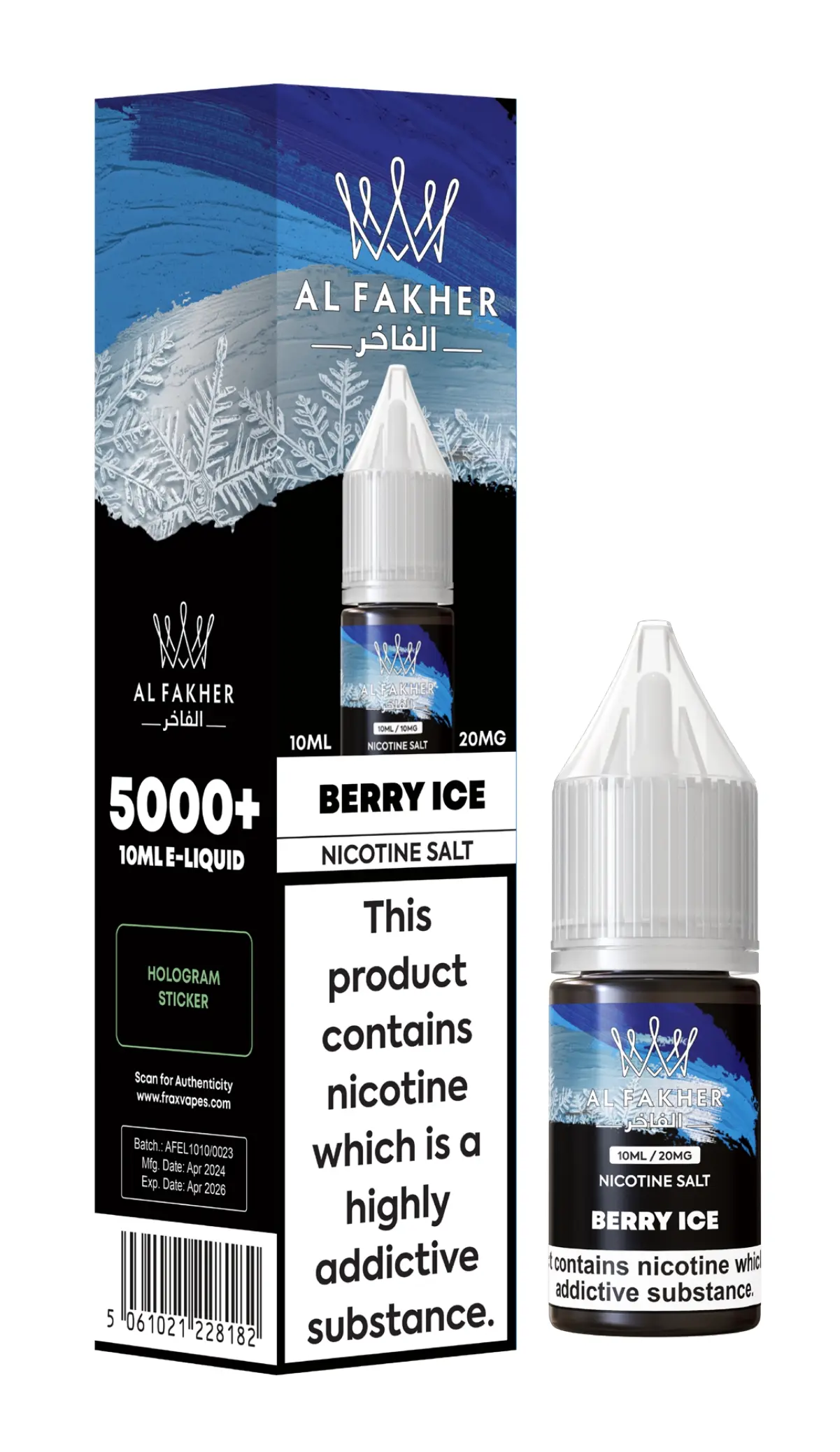 Berry Ice Nic Salt E-Liquid by Al Fakher 10ml