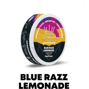 Bluerazz Lemonade Nicotine Pouches by Al Fakher 20mg