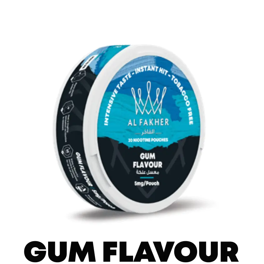 Gum Flavour Nicotine Pouches by Al Fakher 20mg