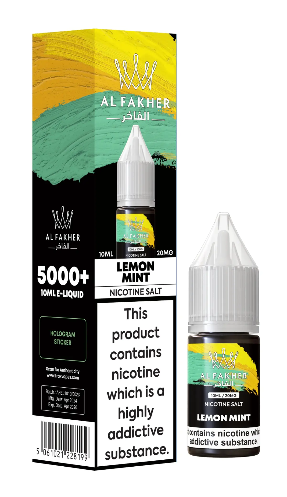 Lemon Mint Nic Salt E-Liquid by Al Fakher 10ml