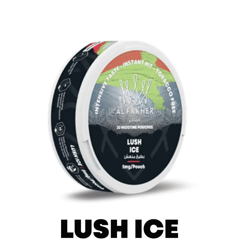 Lush Ice Nicotine Pouches by Al Fakher 20mg