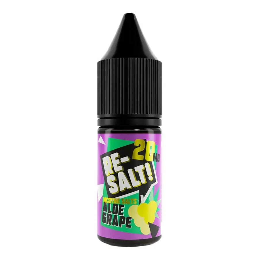  Aloe Grape Nic Salt E-Liquid by Re Salt 10ml 