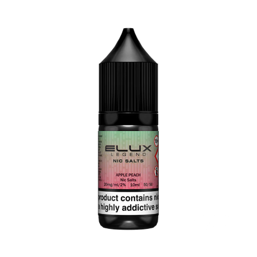  Apple Peach Nic Salt E-Liquid by Elux Legend 10ml 