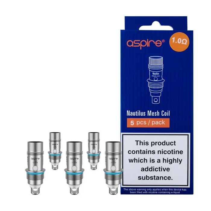 Aspire Nautilus Coils - 1.0 ohm - Mesh