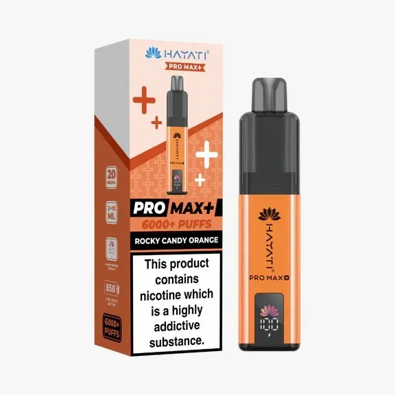 Rocky Candy Orange Hayati Pro Max Plus 6000