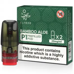 Elf Bar Mate P1 Prefilled E-Liquid Pods (Pack of 2) - Bamboo Aloe
