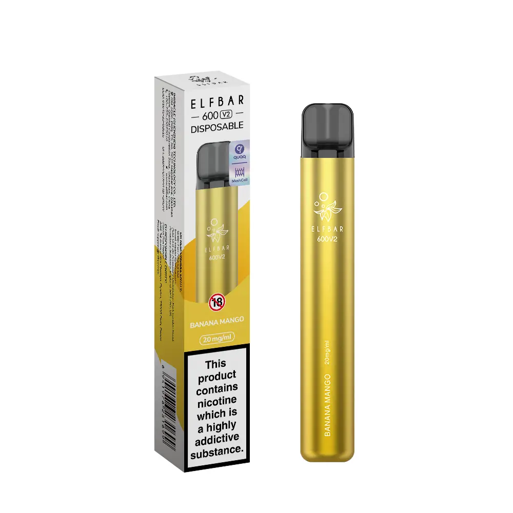 Banana Mango | Elf Bar 600 V2 Disposable Vape 20mg