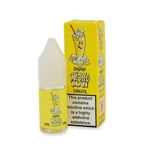 Banana Milk Nic Salt E-Liquid by Shake Man 10ml 