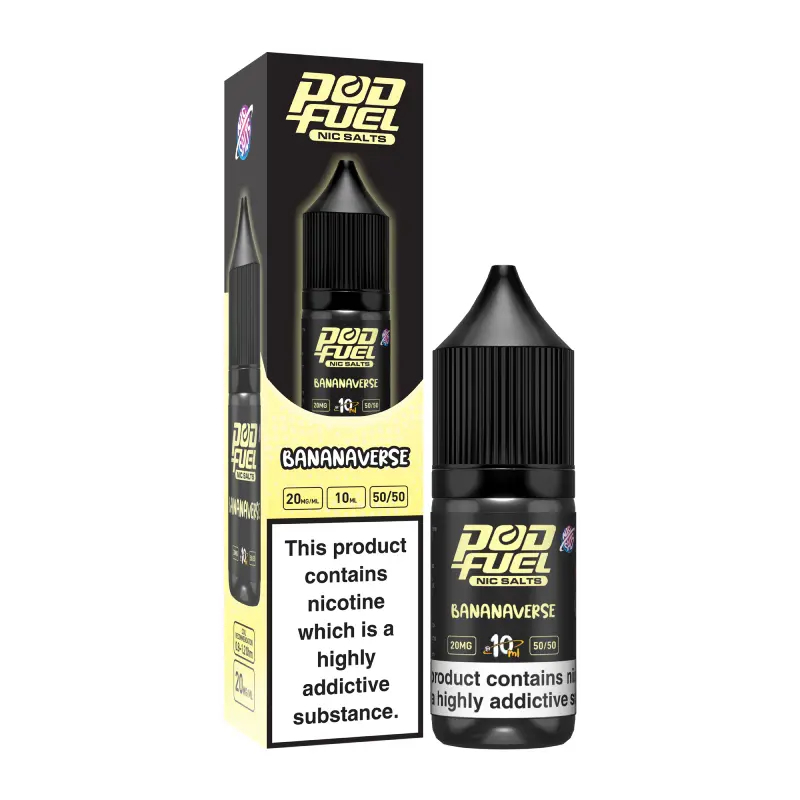  Bananaverse Nic Salt E-liquid by Pod Fuel Nic Salt 10ml  