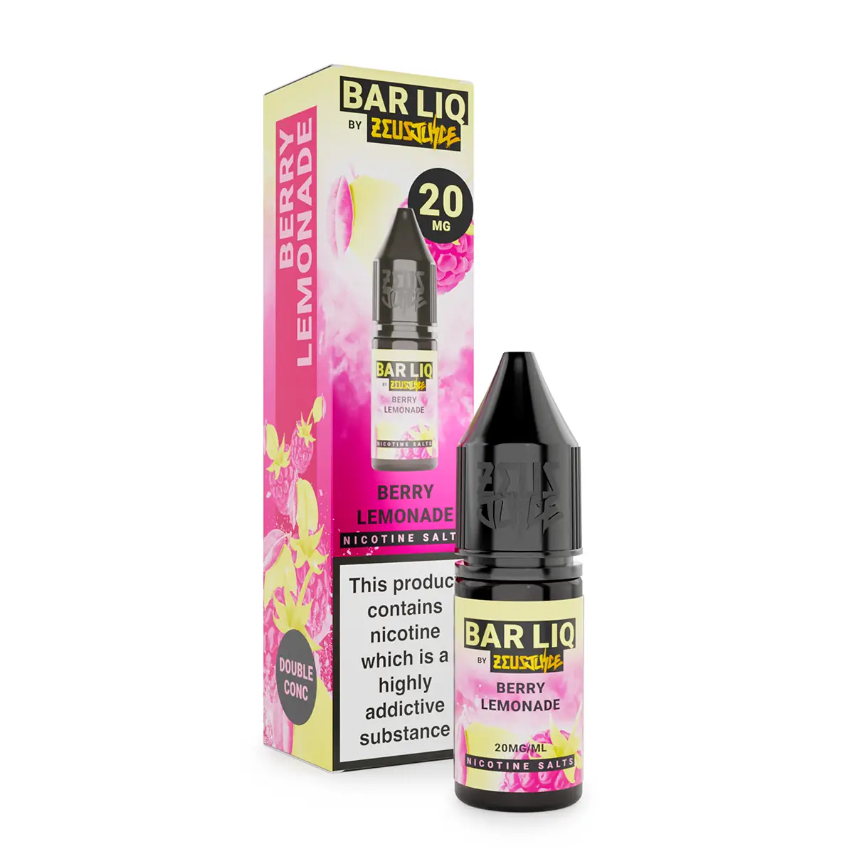 Berry Lemonade Bar Liq Nic Salt E-Liquid by Zeus Juice 10ml