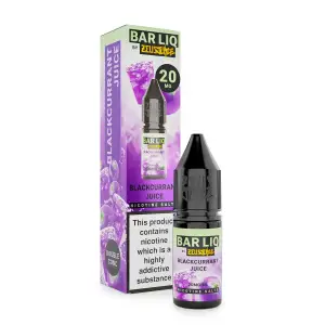 Blackcurrant Juice Bar Liq Nic Salt E-Liquid by Zeus Juice 10ml