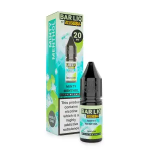 Minty Menthol Bar Liq Nic Salt E-Liquid by Zeus Juice 10ml