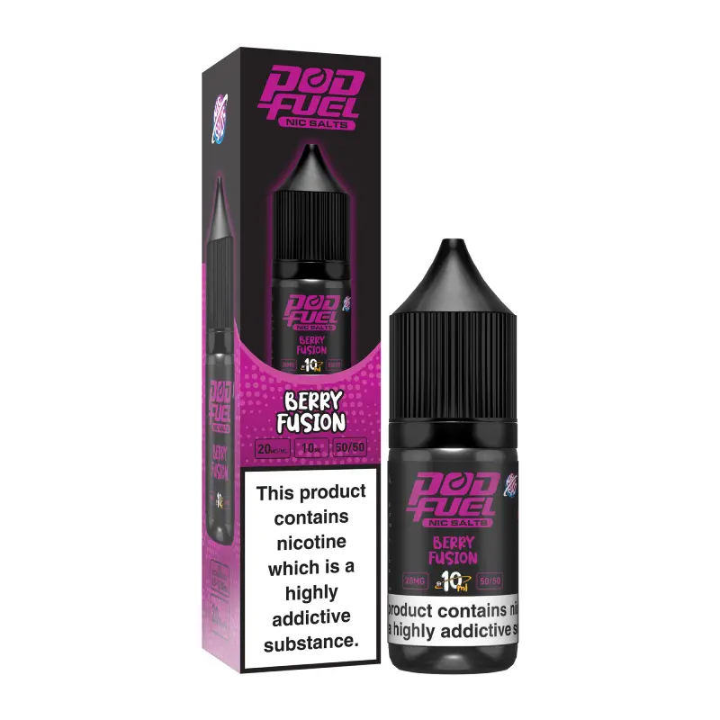 Berry Fusion Nic Salt E-liquid by Pod Fuel Nic Salt 10ml 