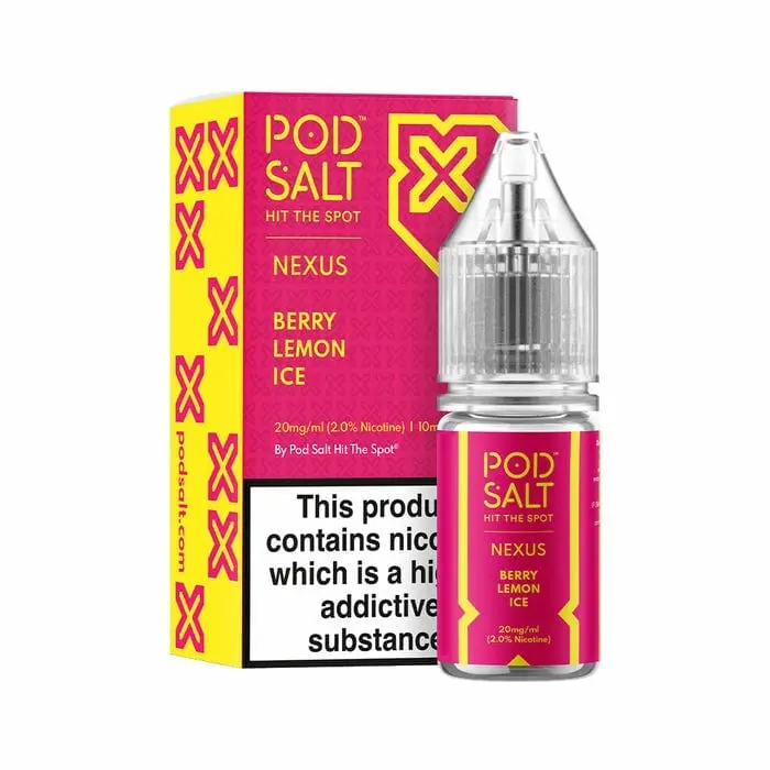  Berry Lemon Ice Nic Salt E-Liquid by Blast Pod Salt Nexus 10ml  