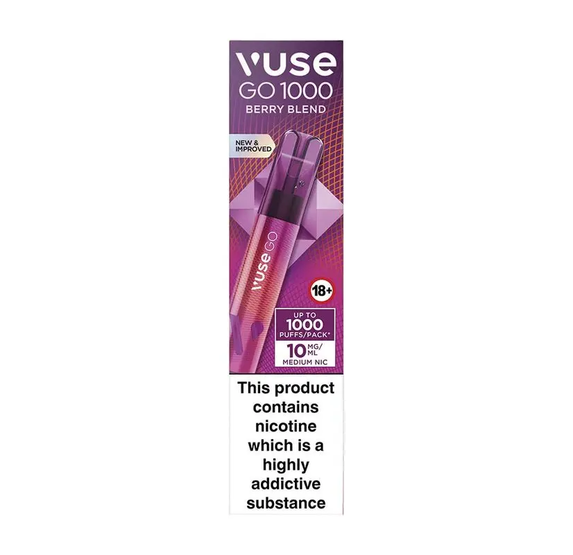 Berry Blend Vuse Go 1000 Disposable Vape 10mg