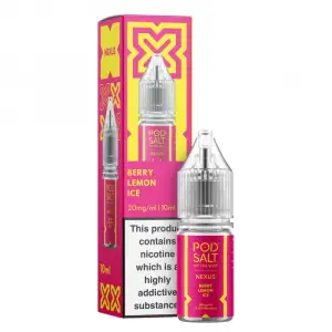 Berry Lemon Ice Nic Salt E-Liquid by Pod Salt Nexus 10ml