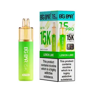 Lemon Lime Big Bar 15K Pro Prefilled Pod Kit