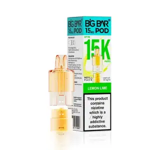 Lemon Lime Big Bar 15K Pro Prefilled Pod
