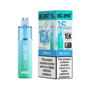 Mr Blue Big Bar 15K Pro Prefilled Pod Kit
