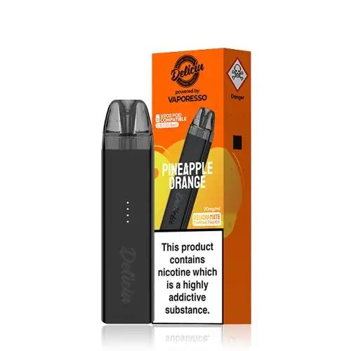 Vaporesso Deliciu Mate Vape Pod Kit | Pineapple Orange(Black)