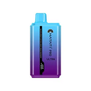 Blackcurrant Cotton Candy/Blue Raspberry by Zero Nicotine Hayati Pro Ultra Max Disposable Vape 